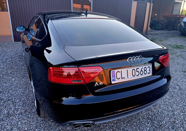 Audi A5 cena 67500 przebieg: 128000, rok produkcji 2016 z Jelenia Góra małe 529